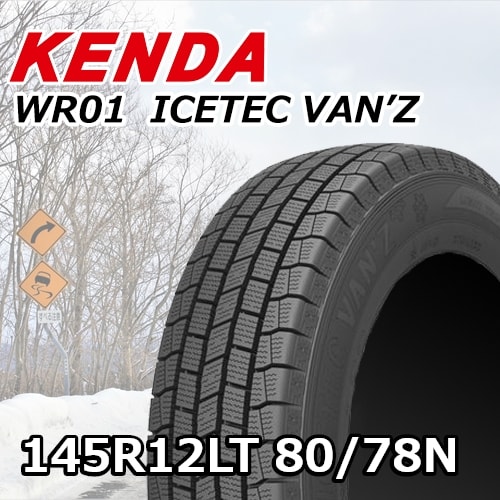 KENDA WR01 ICETEC VAN'Z 145R12LT 80/78N｜うさマートジャパン