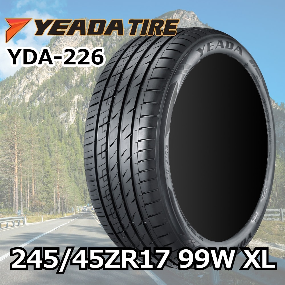 YEADA YDA-226 215/55ZR17 98W XL 2020年4本 - タイヤ