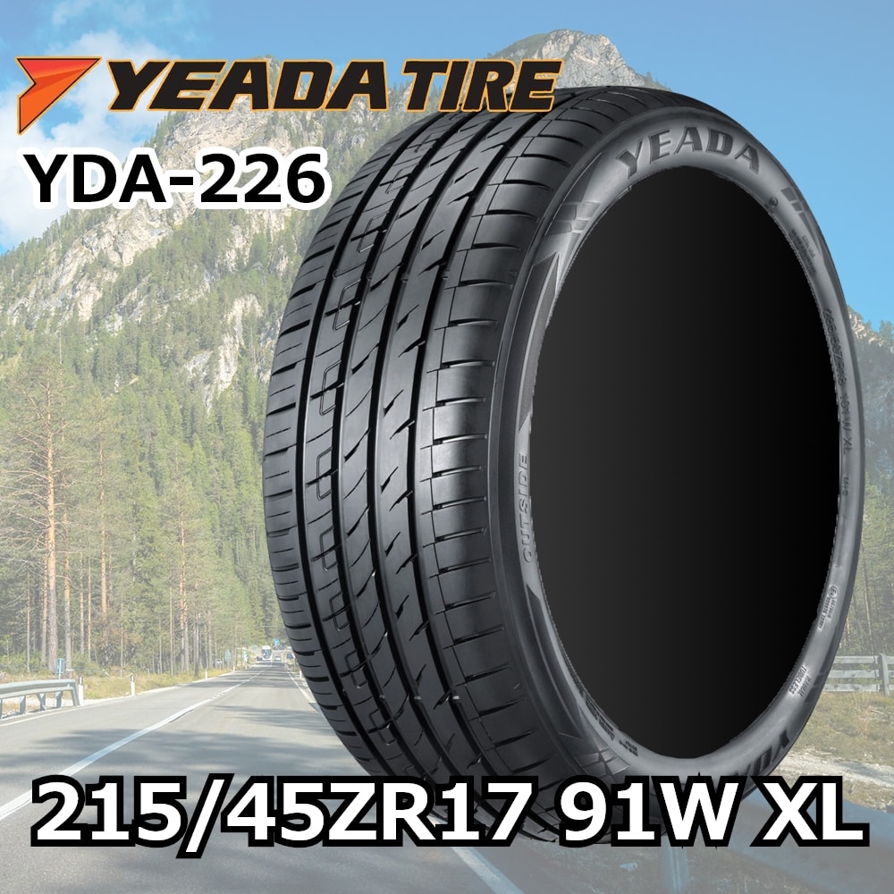 YEADA YDA-226 イエダ ワイディーエー226 中国製 215/45ZR17 91W