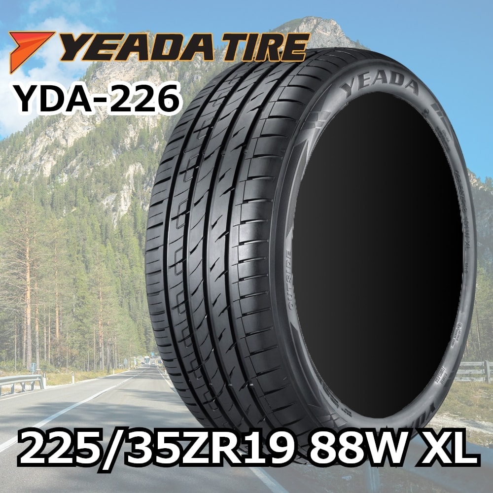 YEADA YDA-226 イエダ ワイディーエー226 中国製 225/35ZR19 88W XL 