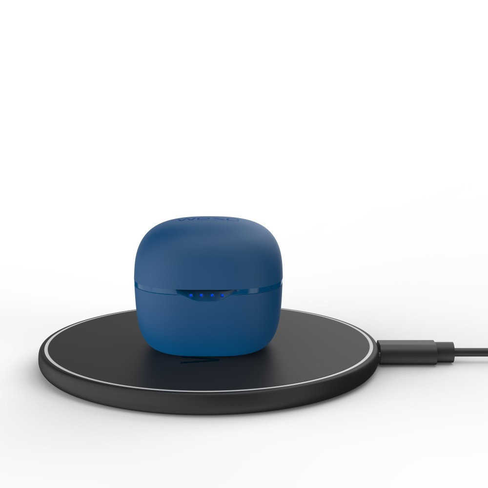 完全ワイヤレスイヤホン WeSC FW20 ネイビーブルー｜うさマート