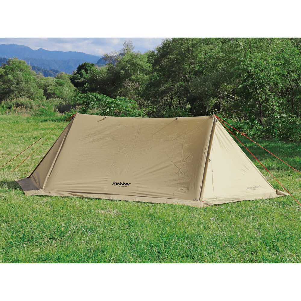 キャプテンスタッグ トレッカー ソロベースUV カーキ UA-0063｜うさ