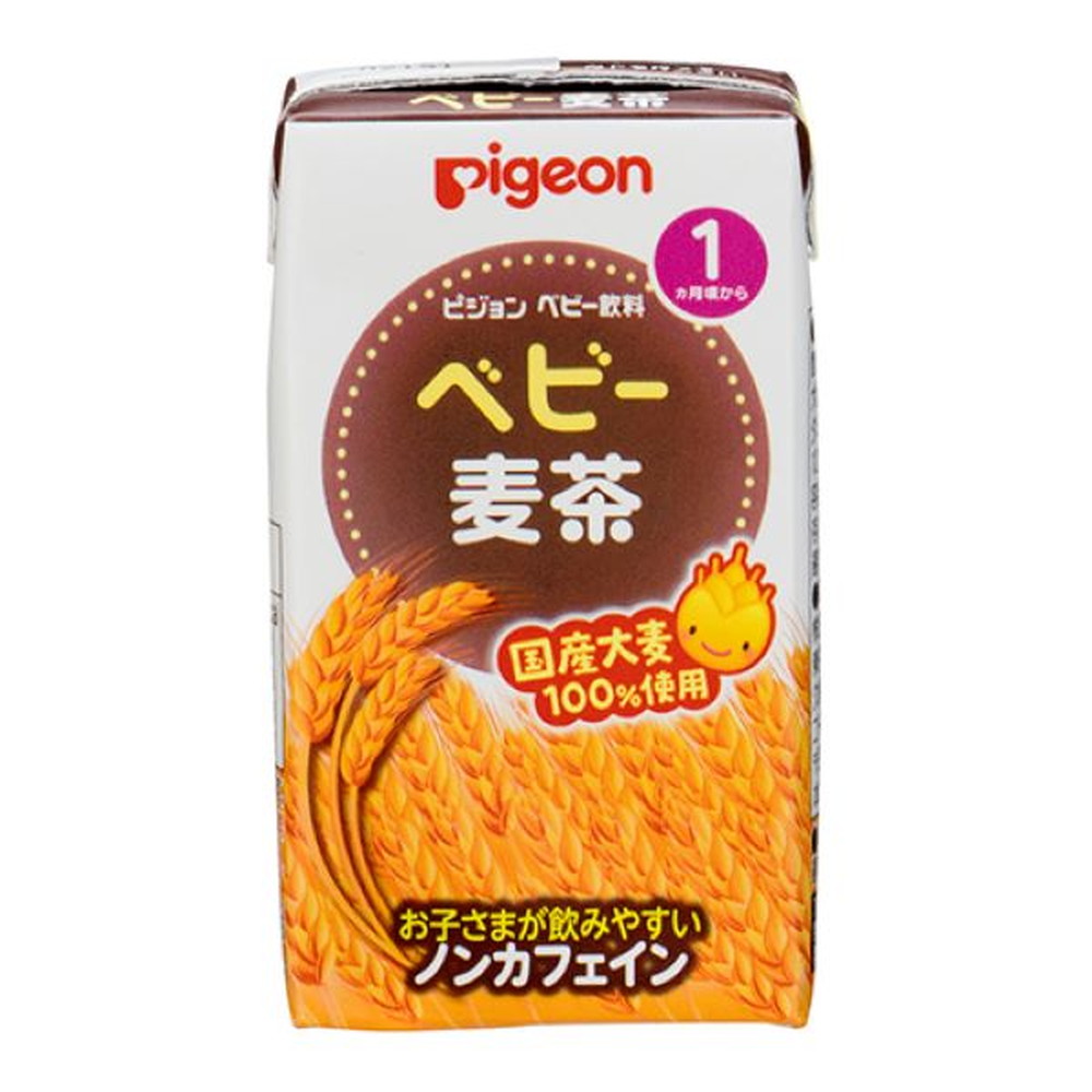 ピジョン ベビー麦茶 125ml 3個 16パック 宇佐美鉱油の総合通販サイトうさマート