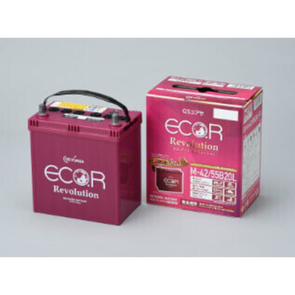 GSユアサ ECO.R(エコアール) レボリューション N-65/75B24L GSユアサ ECO.R(エコアール) レボリューション N-65/75B24L