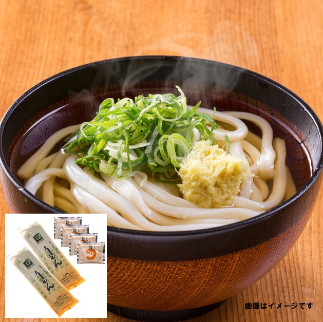 吉田麺業 乾細うどん2人前×2束 めんつゆ×4｜宇佐美鉱油の総合通販サイトうさマート