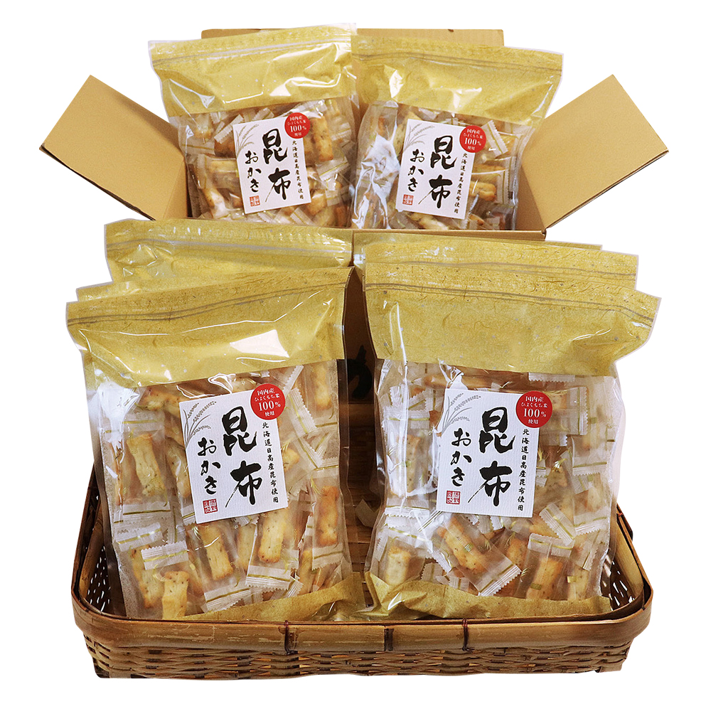 市野製菓 昆布おかき(8袋入)｜うさマートジャパンサービス株式会社の