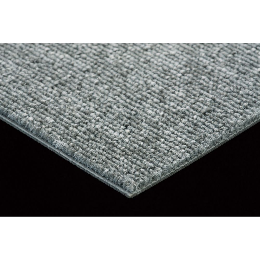 スミノエ タイルカーペット ECOS MJ-1012 50×50cm ライトグレー 20枚入