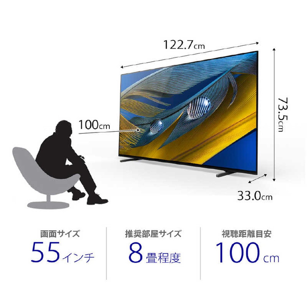 引取値引【55v型】SONY 4K有機ELテレビ KJ-55A8F 18年製-