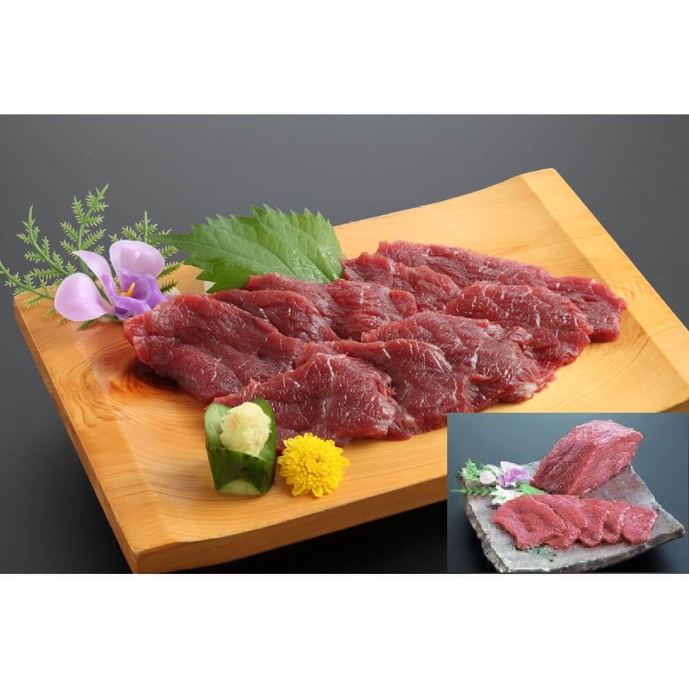 いくつ買っても送料1,250円！】小田桐産業 馬刺し 赤身1個 約