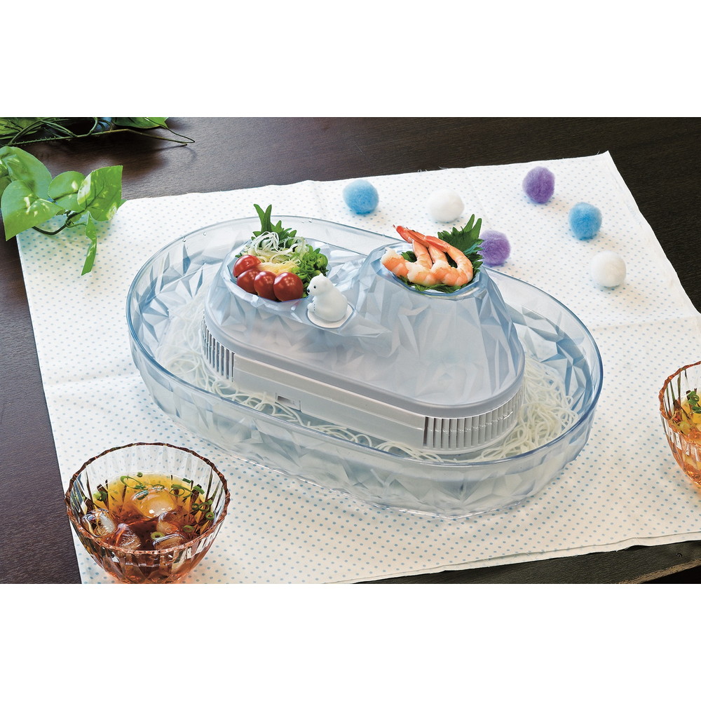 パール金属 流氷 しろくまそうめん流し器 M D-1406｜うさマート