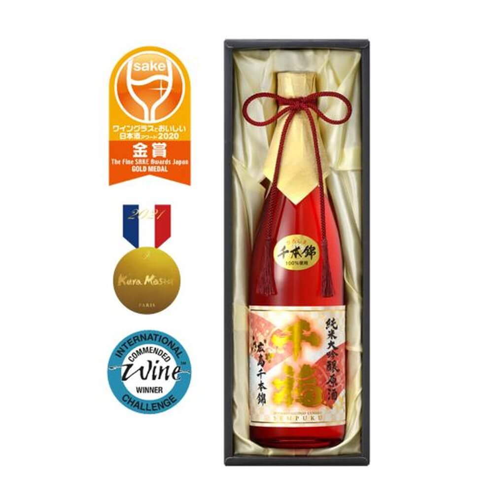 三宅本店 千福 千本錦純米大吟醸原酒 720ml｜うさマートジャパン