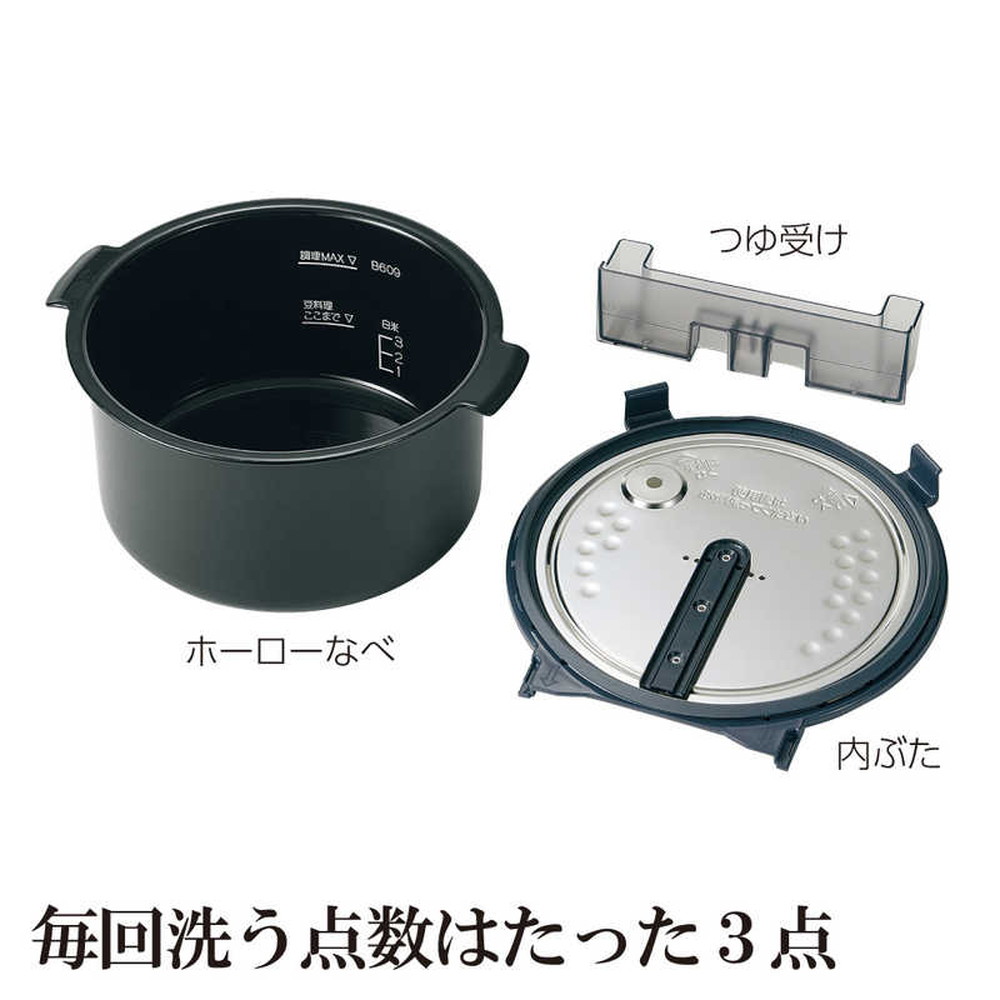 象印マホービン STAN. 自動調理なべ ホワイト EL-KA23-WA｜うさマート