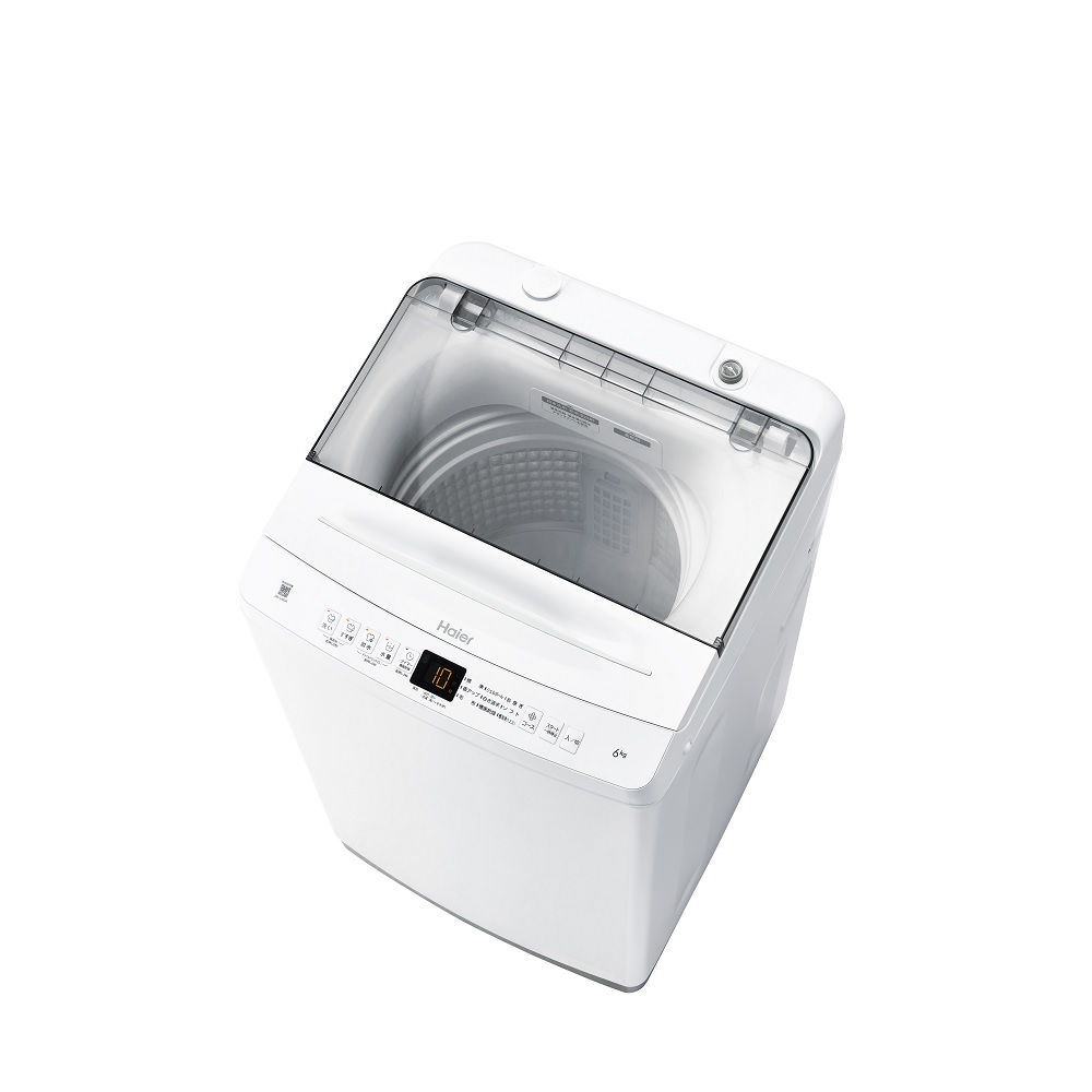 配送のみ/設置取付無し】ハイアール 全自動洗濯機 6.0kg JW-U60A-W