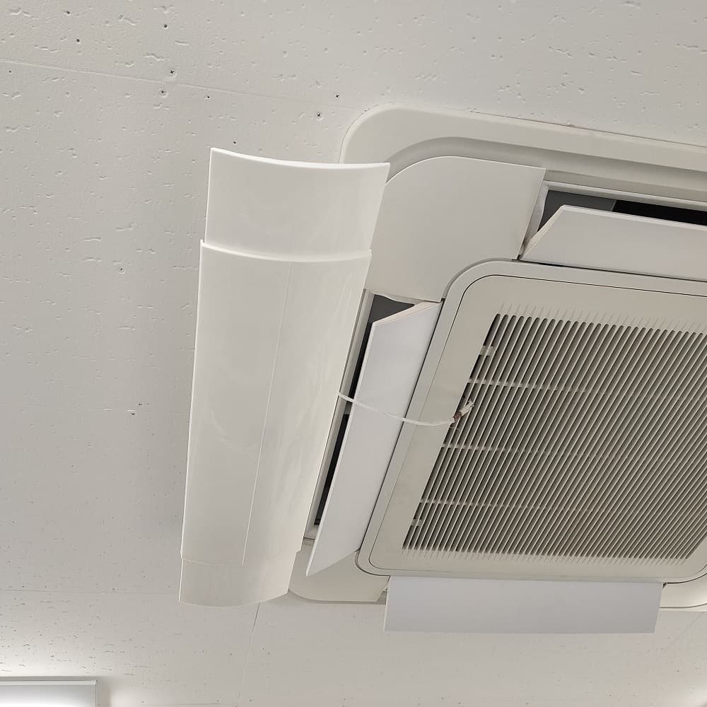 エスケイジャパン エアコン用風向調整板 エアスポ 4枚 SKJ-AS1｜うさ