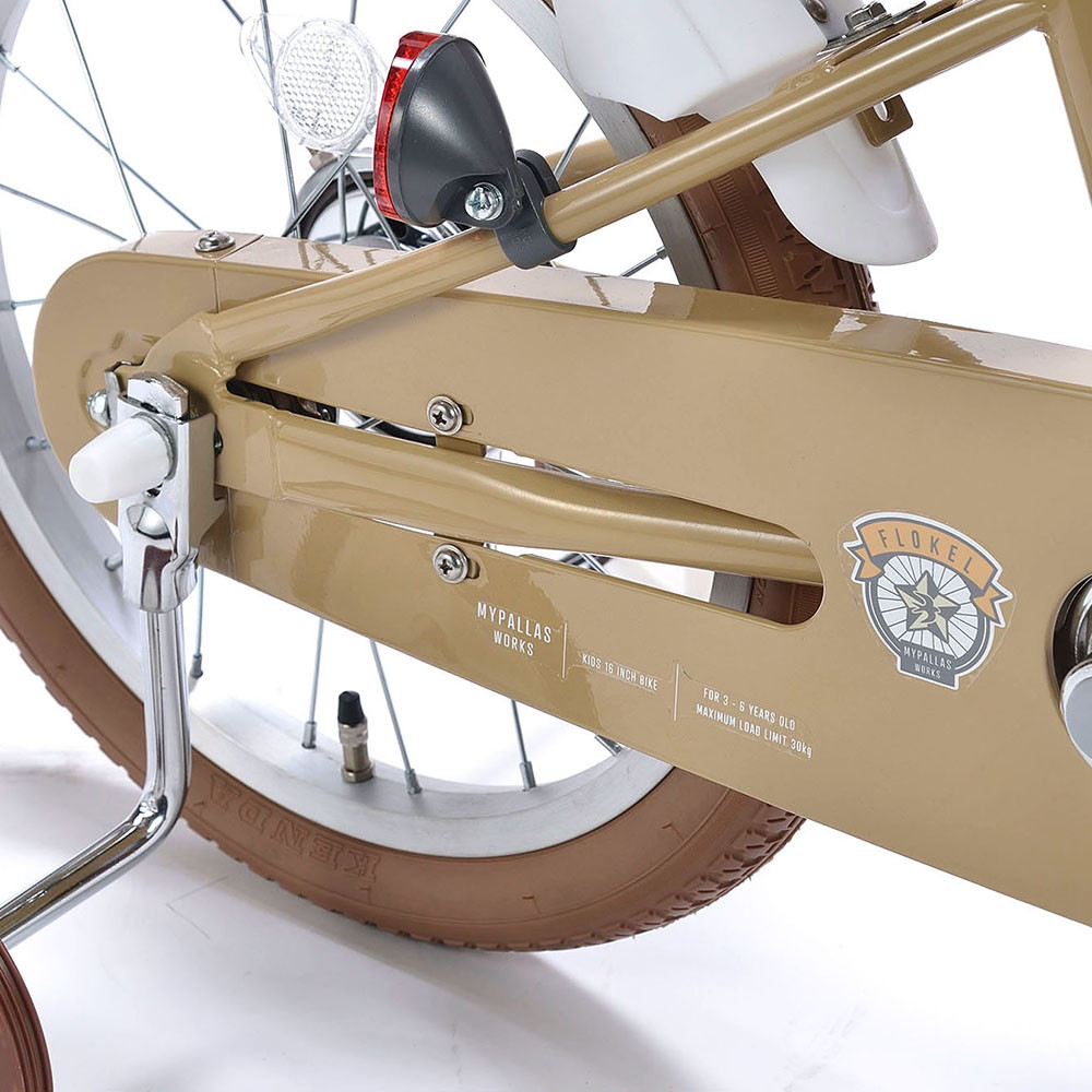 池商 MYPALLAS 子供用自転車16・補助輪付 MD-16 ラベンダー｜うさ 