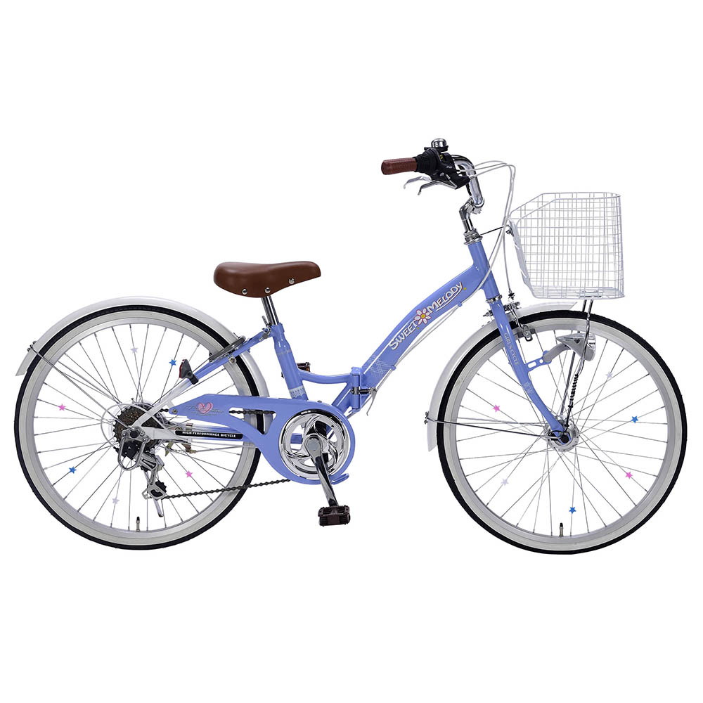 子供用自転車 SPLENDIDE 硬 ホワイト 24インチ 変速付き 