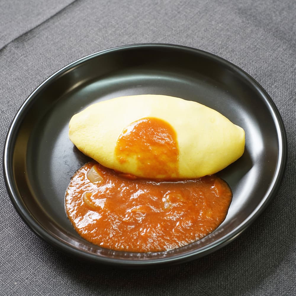 北極星 特製チキンオムライス 特製オムライスソース付｜うさ