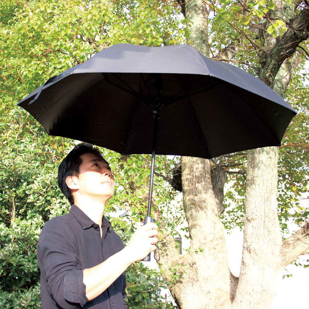 人気商品！！ 【新品未使用】扇風機付き日傘 ファンファンパラソル 通販