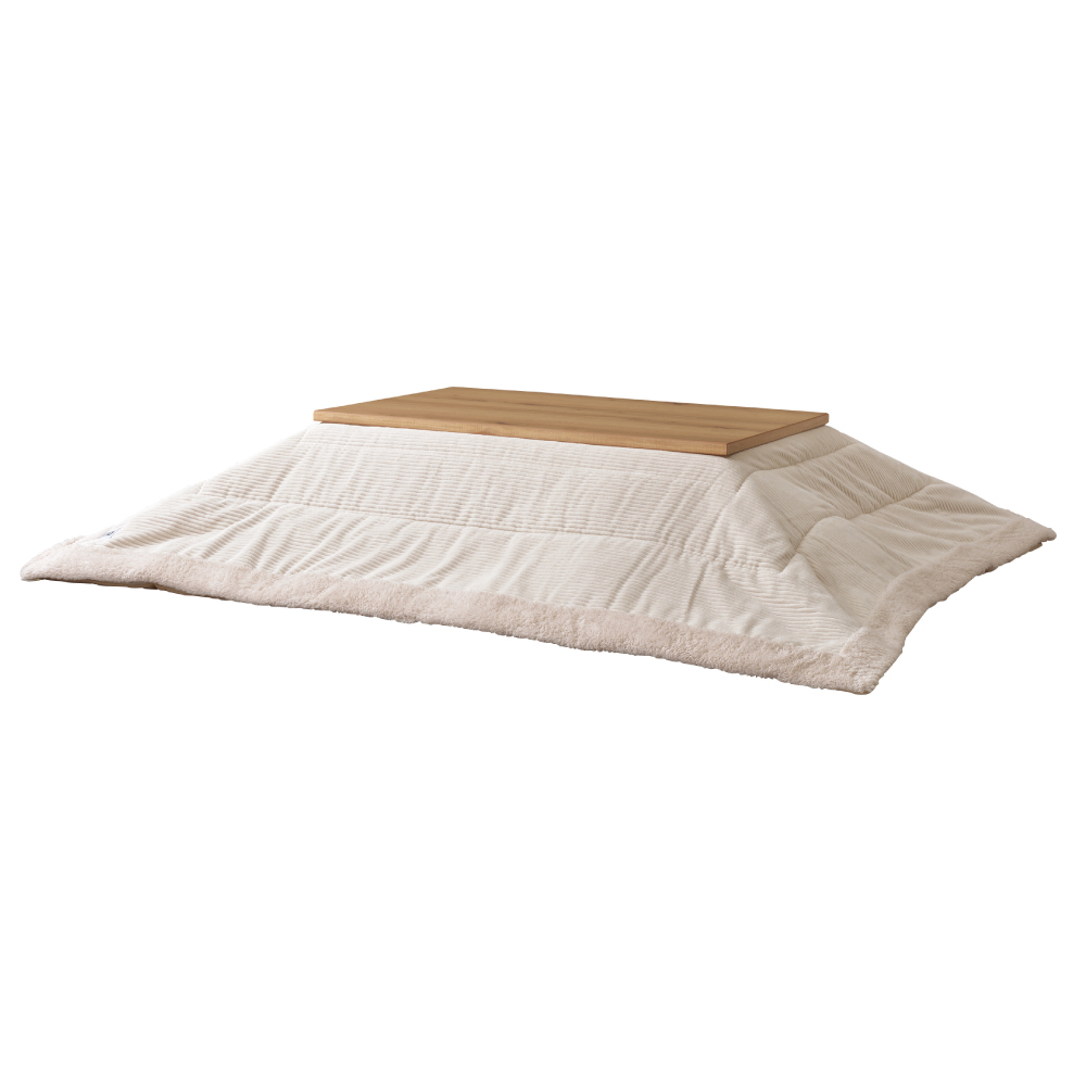 こたつ 布団 長方形 KK-142WH ホワイト 薄掛けコタツ布団 東谷 メーカー直送 東谷 薄掛コタツ布団 長方形 ホワイト KK-142WH｜うさマートジャパン