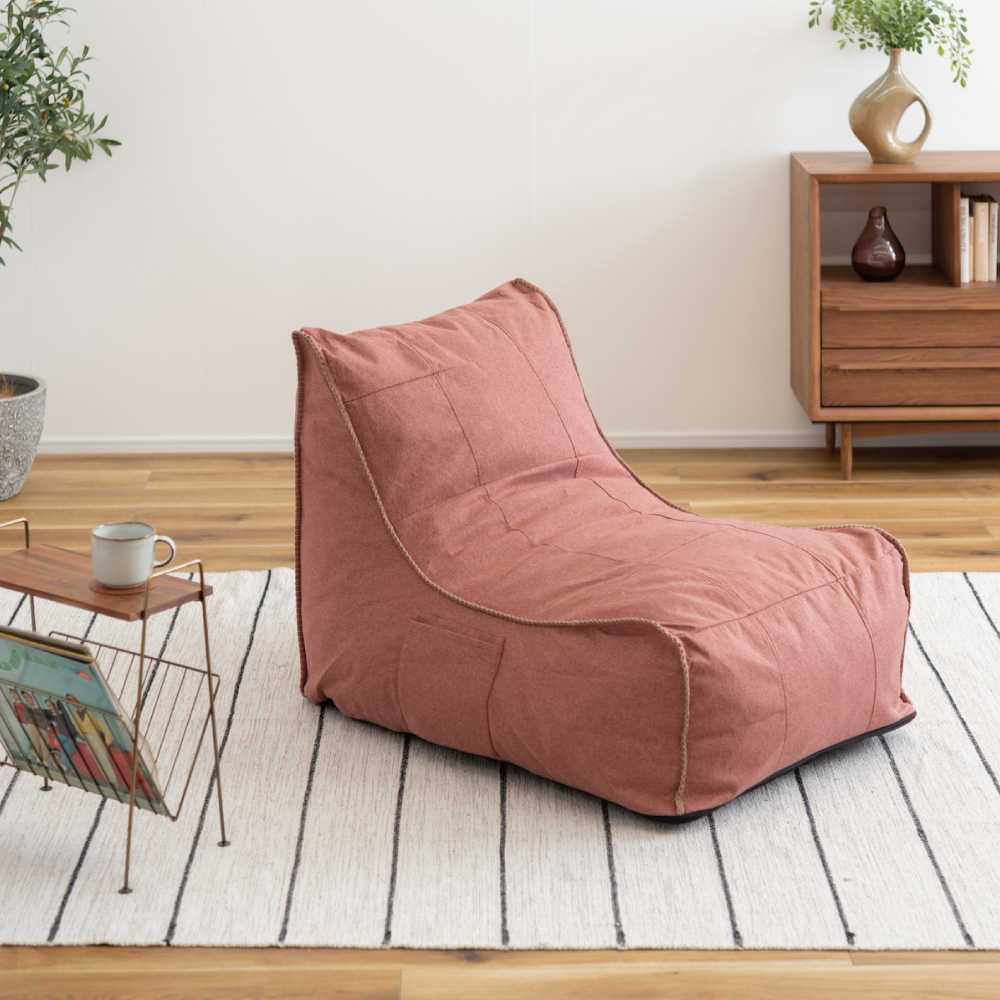 東谷 リラックスソファ 小豆色 LSS-51AZ｜うさマートジャパンサービス