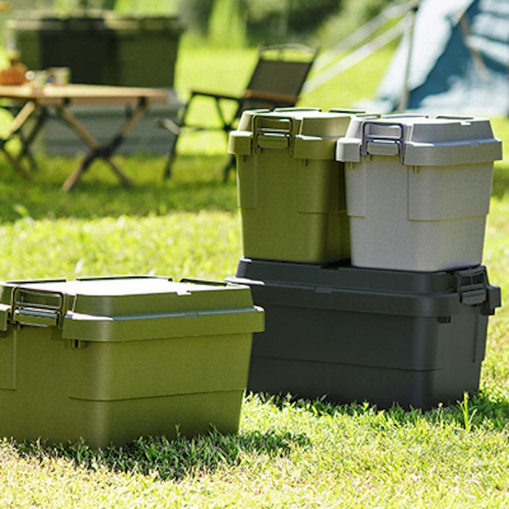 東谷 トランクカーゴ S蓋 50L ブラック TC-50SBK 東谷 トランクカーゴS蓋 50L ブラック TC-50SBK｜うさマートジャパン