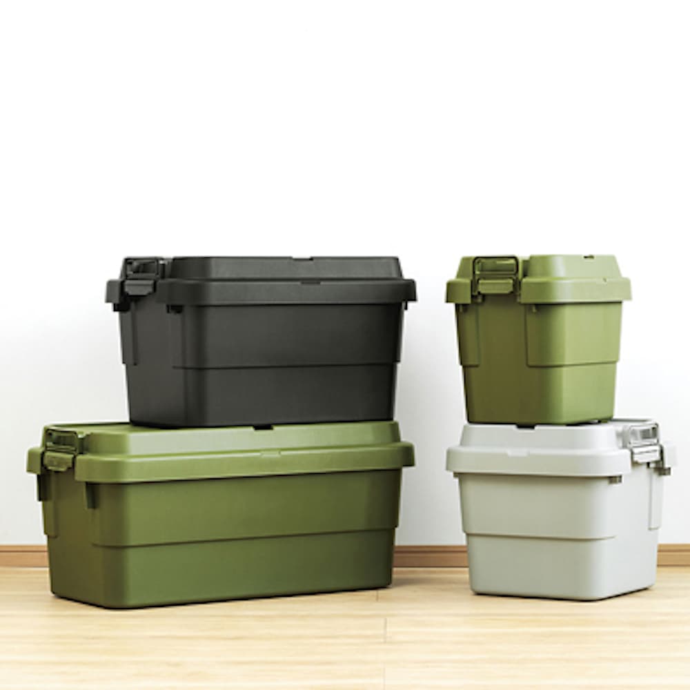 東谷 トランクカーゴ S蓋 50L ブラック TC-50SBK 東谷 トランクカーゴS蓋 50L ブラック TC-50SBK｜うさマートジャパン