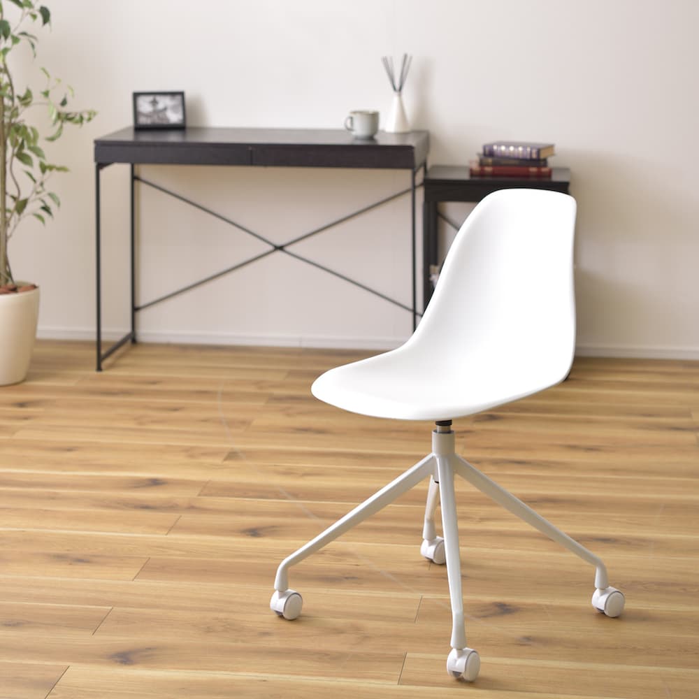 東谷 デスクチェア ホワイト CL-508WH｜うさマートジャパンサービス