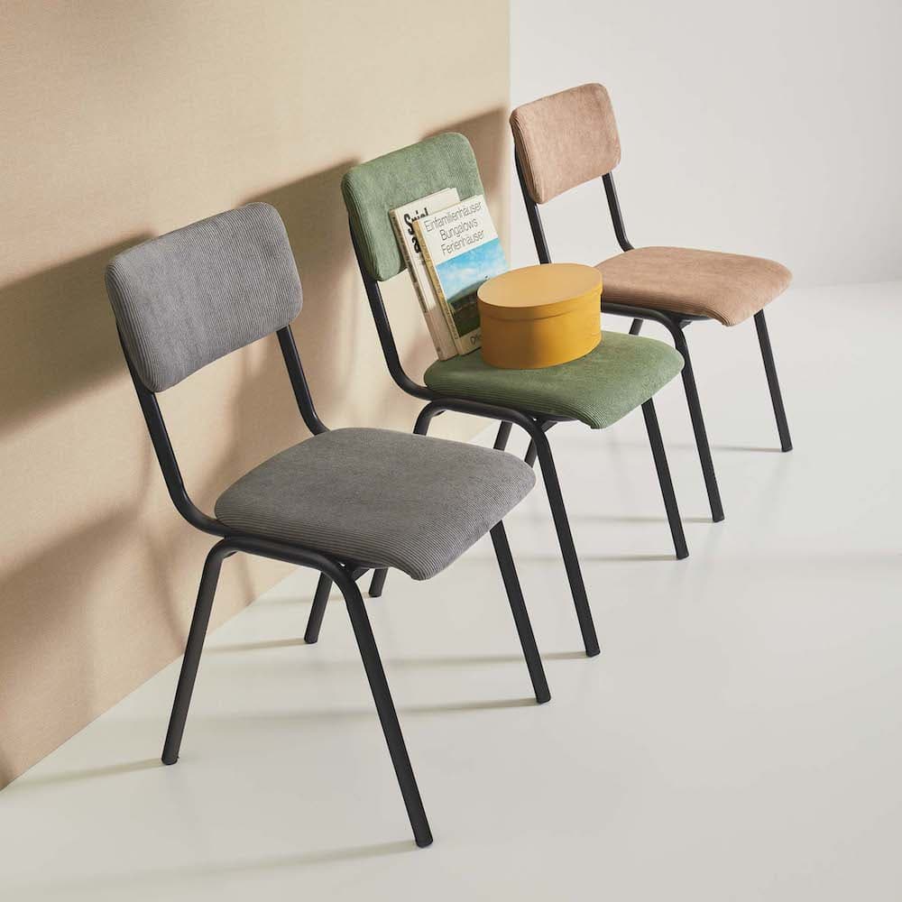 東谷 PC-360LGY グレー ラルジュ チェア メーカー直送 AZUMAYA 東谷 家具 ラルジュ チェア ダイニングチェア ライトグレー