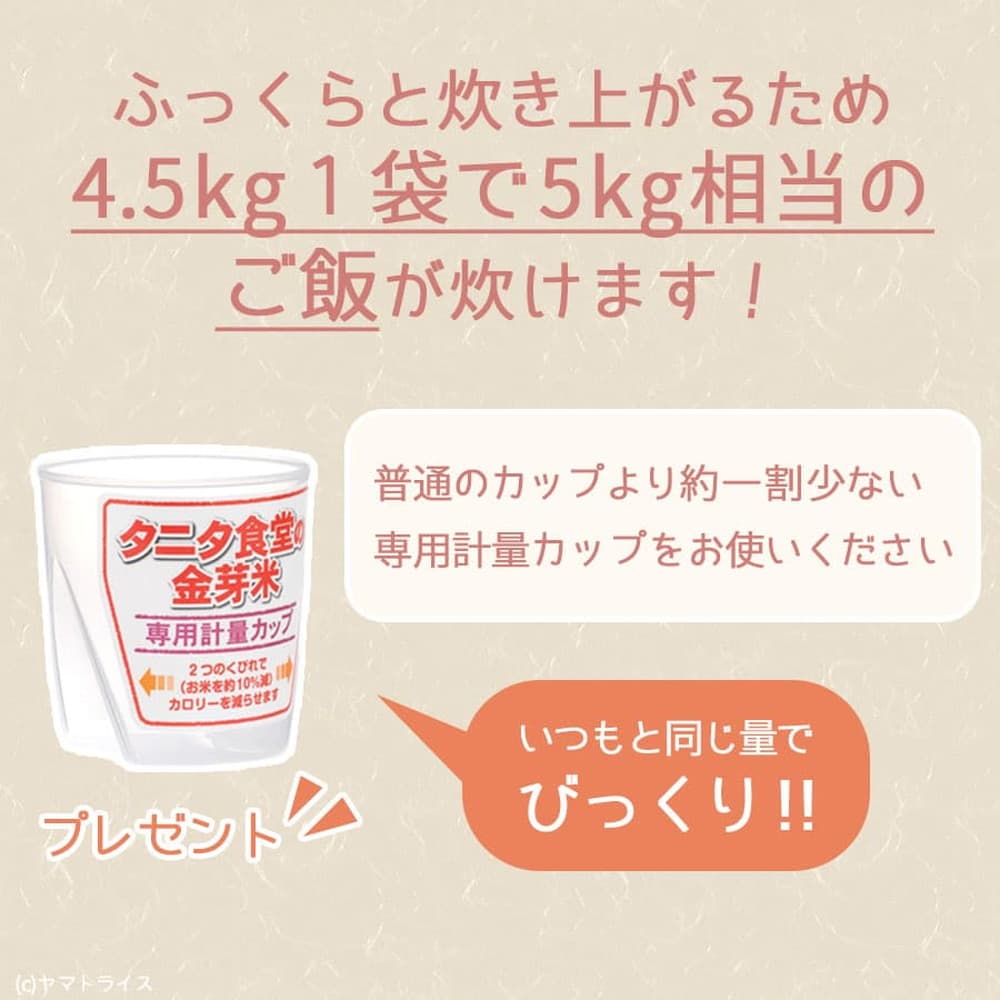 東洋ライス タニタ食堂の金芽米 18kg(4.5kg×4袋)｜宇佐美鉱油の総合