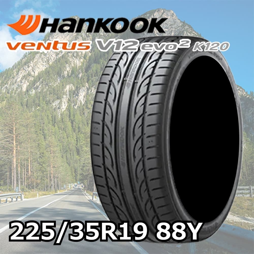 HANKOOK Ventus V12 evo2 K120 225/35R19 88Y｜宇佐美鉱油の総合通販サイトうさマート