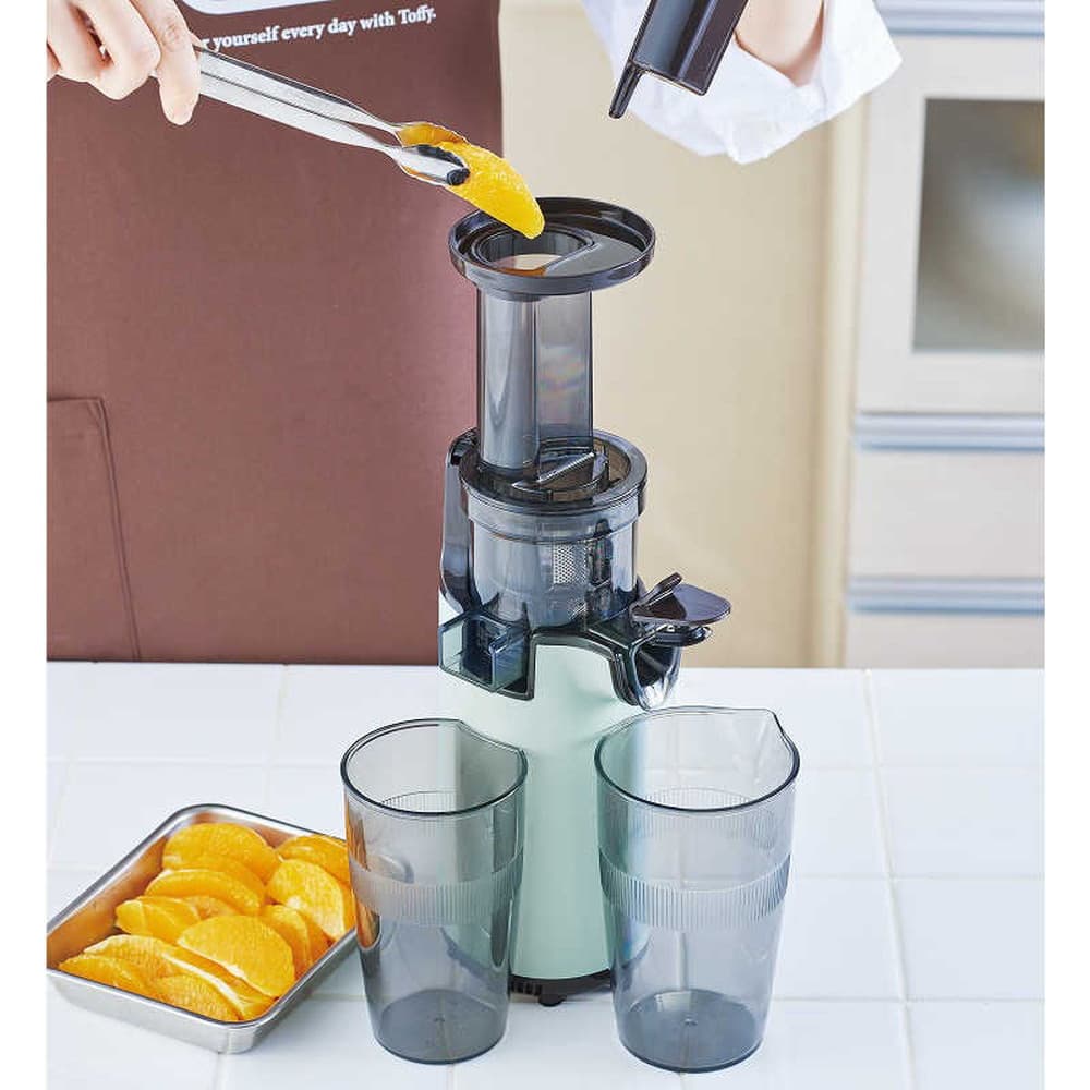 ラドンナ Toffy ミニスロージューサー ペールアクア K-BD4-PA｜宇佐美  