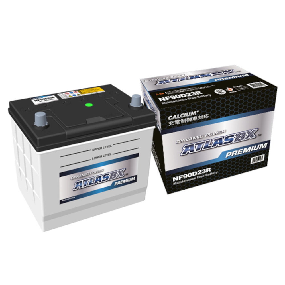 ATLAS バッテリー ATLAS BXプレミアム NF90D23R｜うさマートジャパン