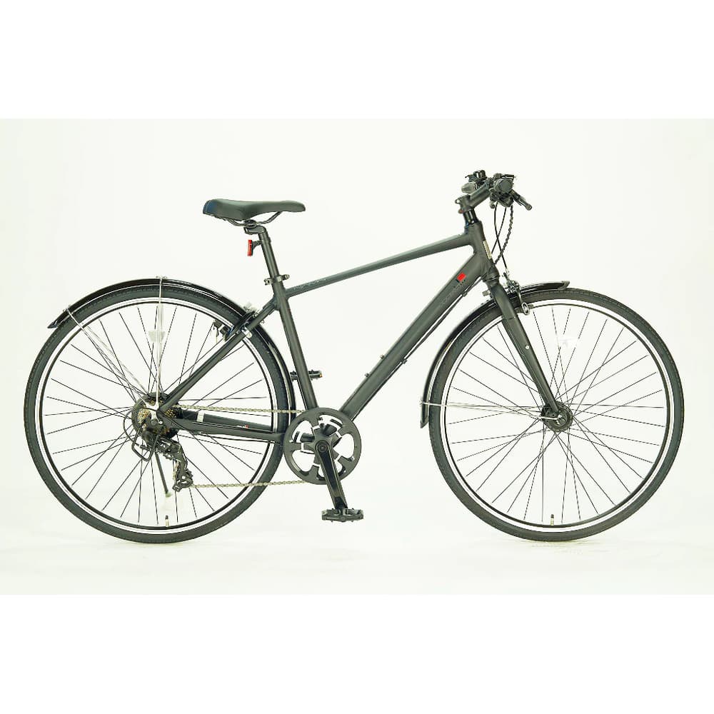 シナネンサイクル 700C republic NWMN cross bike ブラック