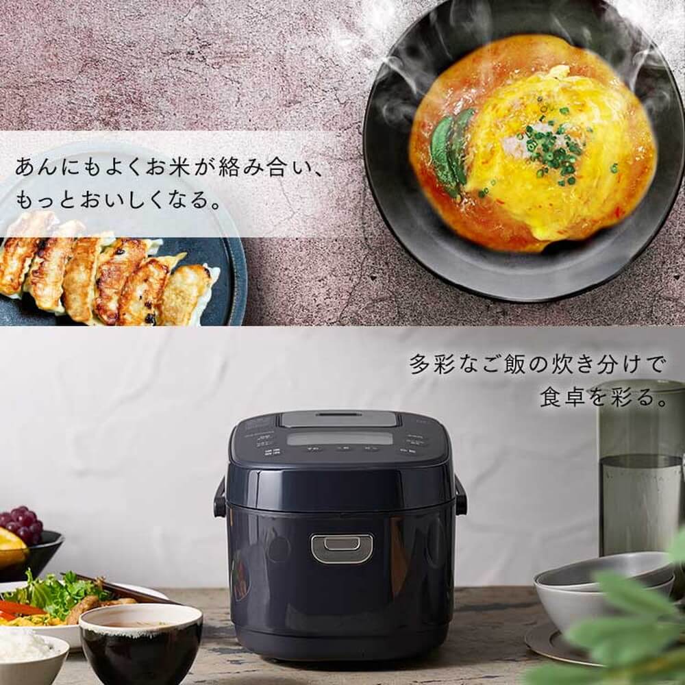 アイリスオーヤマ IHジャー炊飯器 5.5合 RC-IKA50-B ブラック｜宇佐美 ...