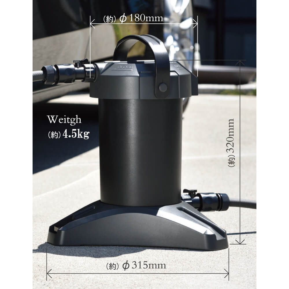 純水器10.5Lフィルター内蔵型でしょうか