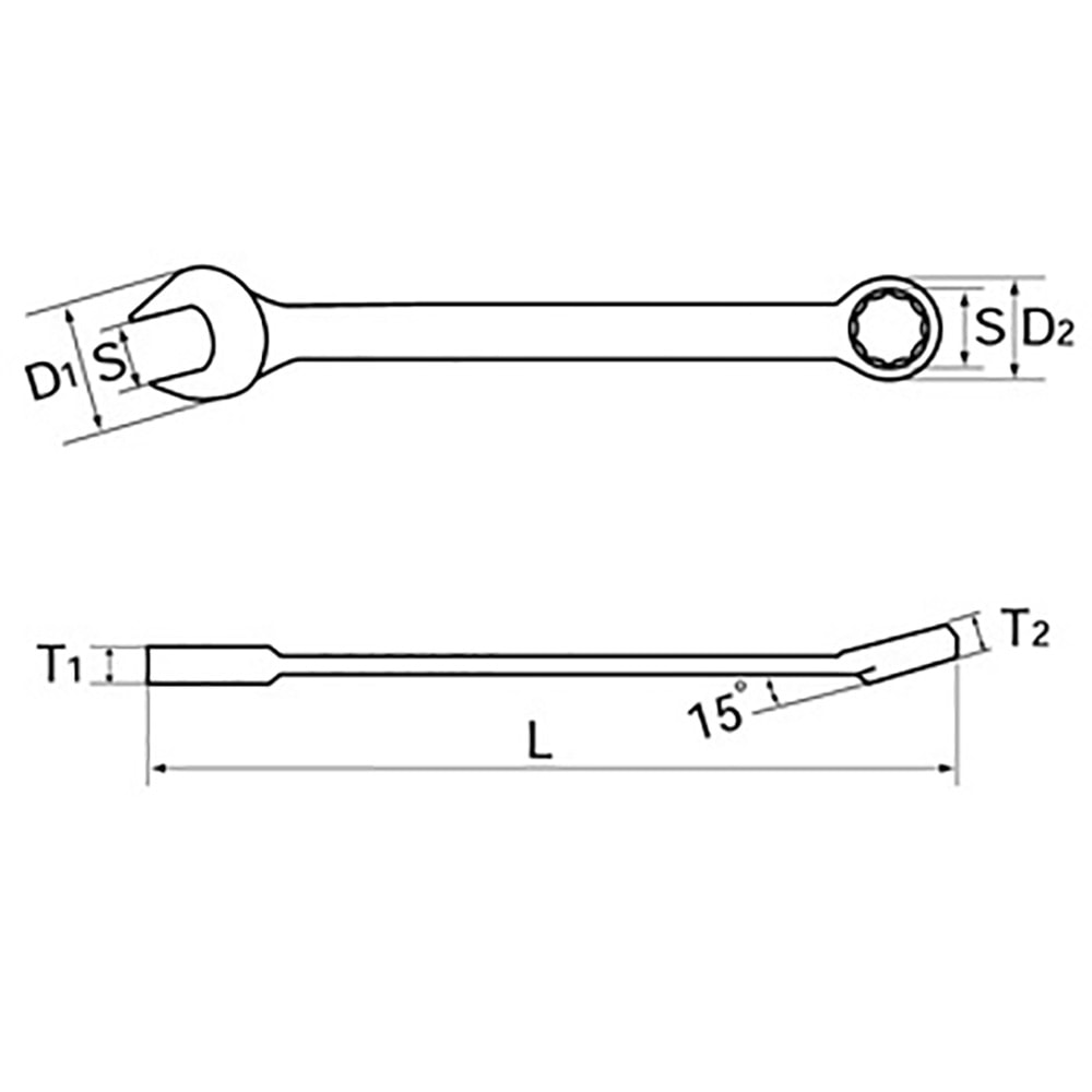 KTC コンビネーションレンチ 29mm MS2-29｜宇佐美鉱油の総合通販サイト