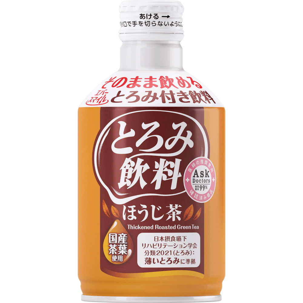 大和製罐 エバースマイル とろみ飲料 ほうじ茶 1ケース 24本入 大和製罐 エバースマイル とろみ飲料 ほうじ茶 1ケース 24本入