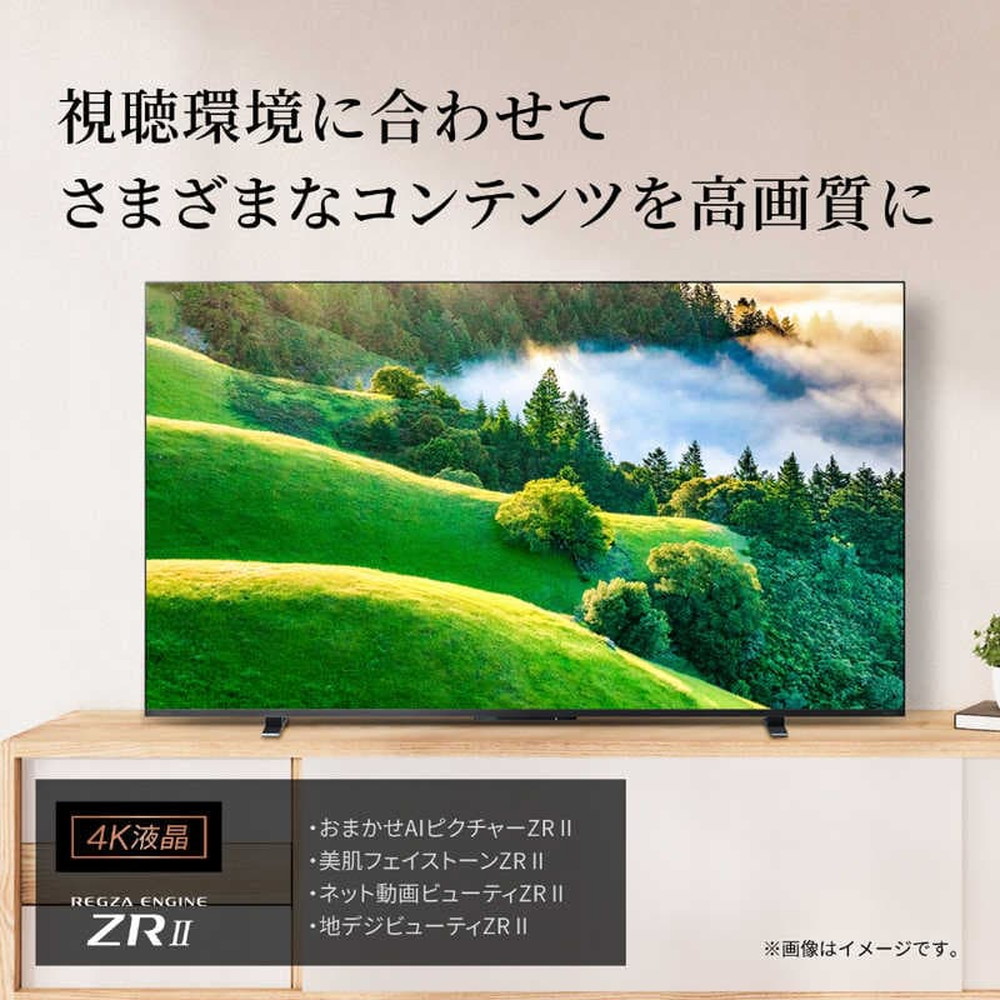 基本設置料金込】東芝 REGZA 液晶テレビ 4Kチューナー内蔵 65V型 
