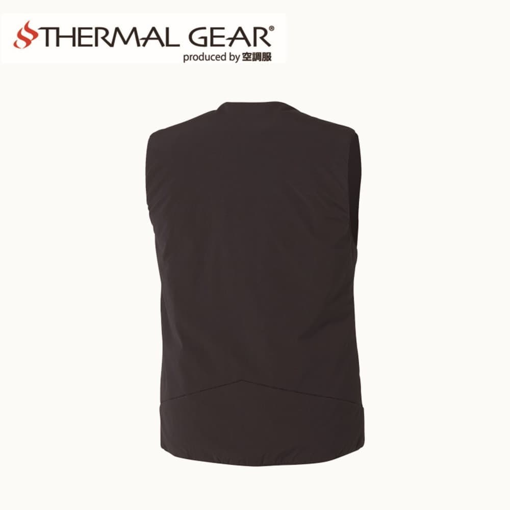 空調服 サーマルギア 発熱防寒ベスト ブラック L TG22101｜うさマート