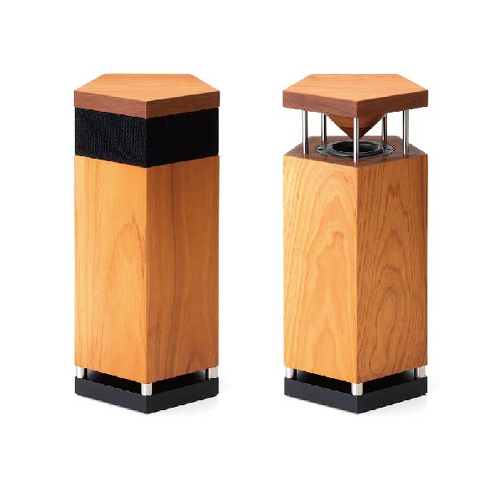 LIGNOaudio SP-50SS 無指向性スピーカー 360° 木製 名古屋木材 LIGNOaudio SP-50SS｜うさマートジャパンサービス株式会社