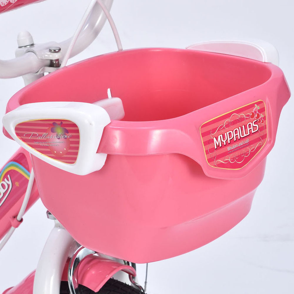 子供用自転車16 補助輪付 女の子用 MD-12 ラベンダー｜うさマート