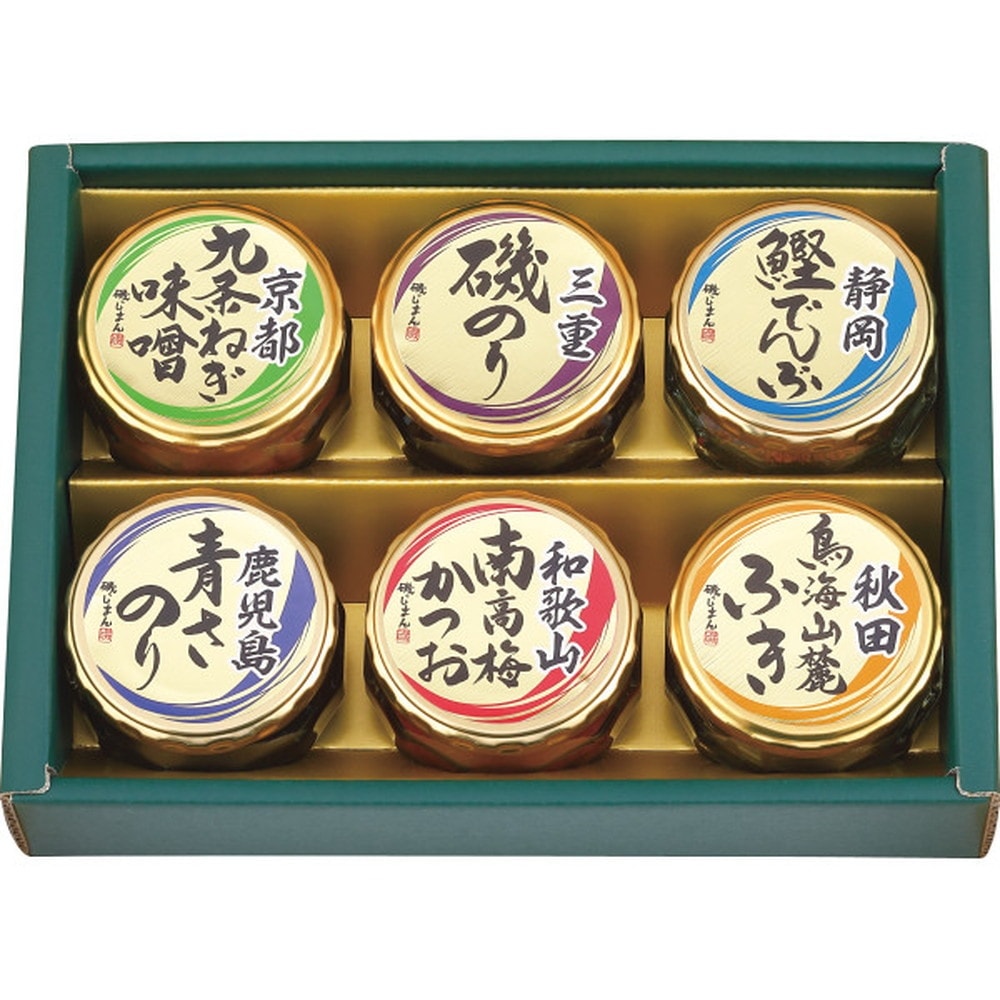 10・28コレクション整理品Tsurushima様 磯じまん 日本全国うまいものめぐり 6種6点入｜うさマートジャパン