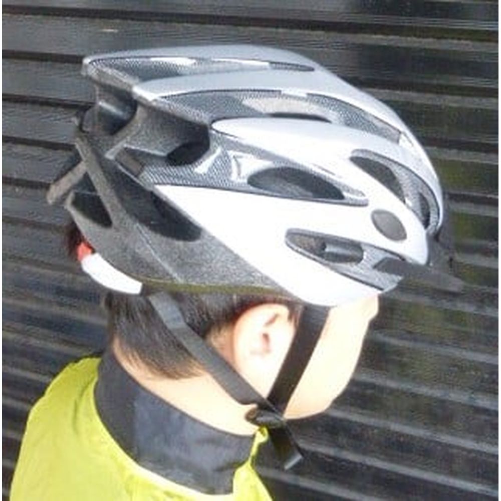 サギサカ バイシクルヘルメット 大人用 フリー 55-59 シルバー