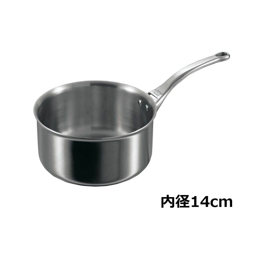 デバイヤー アフィニティ ソースパン(蓋無) 内径14cm 3706-14cm