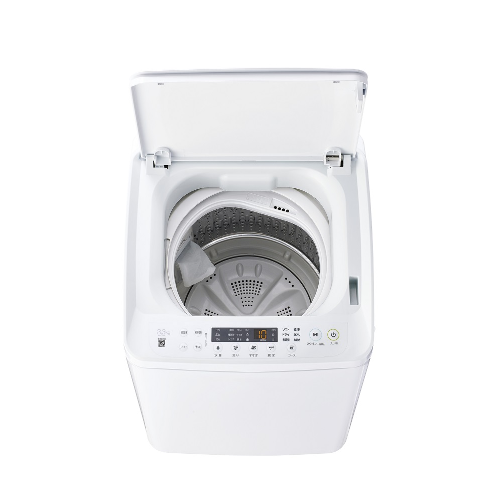 配送のみ/設置取付無し】ハイアール 全自動洗濯機 3.3kg JW-C33B｜うさ 