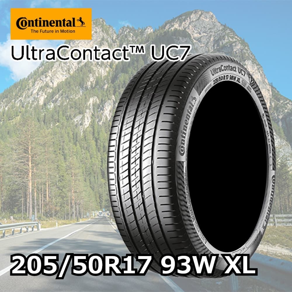 CONTINENTAL ウルトラコンタクトUC7 205/50R17 93W XL｜うさマート