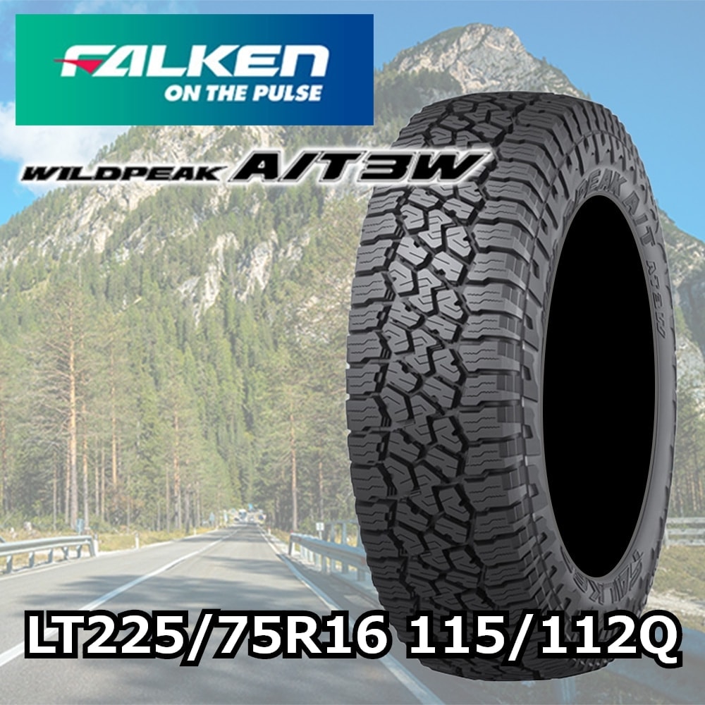 FALKEN WILDPEAK A/T3W LT225/75R16 115/112Q｜宇佐美鉱油の総合通販 