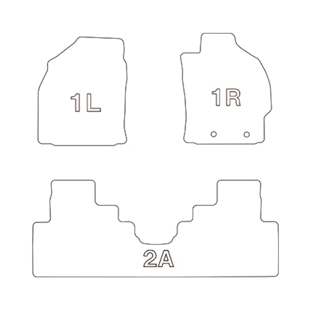 イレブンインターナショナル Clazzio(クラッツィオ) 立体フロアマット 1列目+2列目セット ヤリスハイブリッド/ヤリスクロスハイブリッド  寒冷地仕様車 NEWラバータイプ ブラック ET-1128｜宇佐美鉱油の総合通販サイトうさマート
