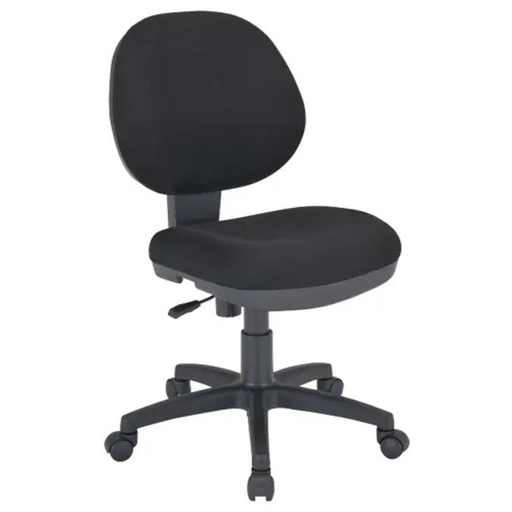 オフィスチェア ビジネスチェア 黒 カグクロ ビジネスチェア 肘無し ブラック NAM-1000-BK 416107｜うさ