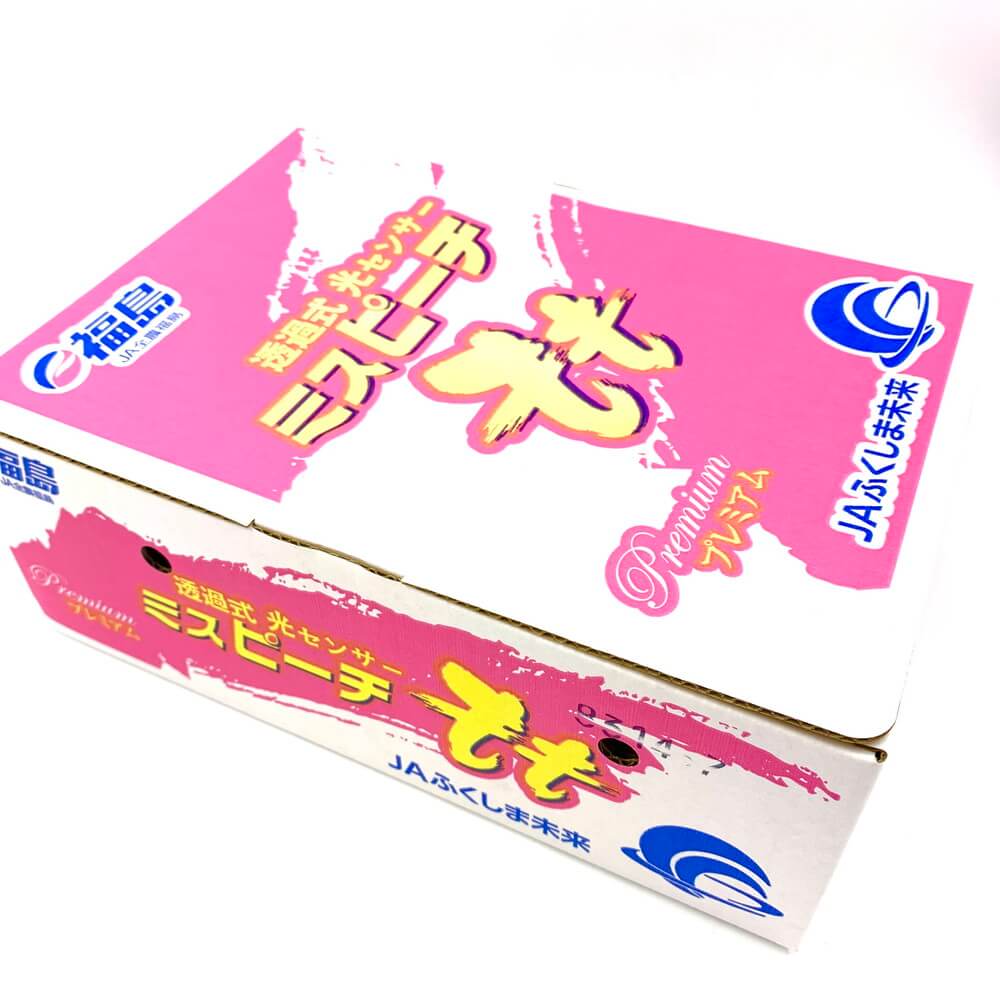7月上旬発送開始】 福島県産ミスピーチ 特秀 約1.5kg(6～9玉)｜うさ